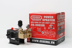 Đầu phun áp lực chất lỏng OSHIMA OS-30H100 5.0HP Đen (hoạt động bằng sức kéo động cơ)