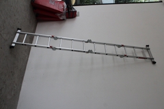 Thang nhôm xếp Oshima T4D-3 Xanh đậm (4 đoạn, 3 bậc)