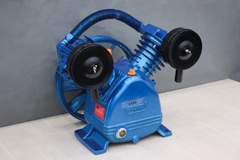 Đầu của máy nén khí OSHIMA 2x80 2.0HP~5.0HP Xanh đậm (hoạt động bằng sức kéo động cơ)