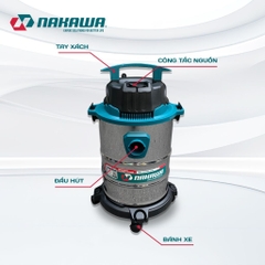 Máy hút bụi công nghiệp NAKAWA NK-HB22L 1600W