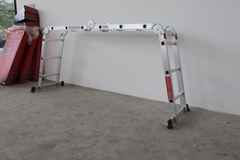 Thang nhôm xếp Oshima T4D-3 Xanh đậm (4 đoạn, 3 bậc)