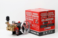 Đầu phun áp lực chất lỏng OSHIMA OS-30H100 5.0HP Đen (hoạt động bằng sức kéo động cơ)