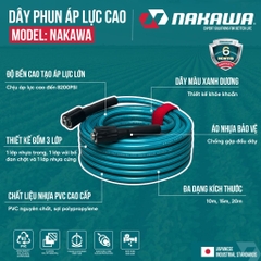 Dây áp lực dùng cho máy phun xách tay NAKAWA-15