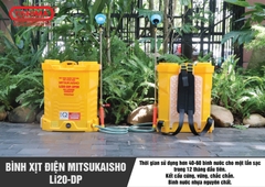 Máy phun thuốc trừ sâu, côn trùng điện MITSUKAISHO Li20-DP-pin Vàng Pin lithium 12V8Ah-SP