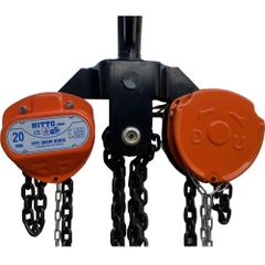 Pa lăng xích kéo tay NITTO 20T-5M 20 tấn 5m
