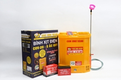 Máy phun thuốc trừ sâu, côn trùng điện Con Ong Vàng COV-20-ắc quy 12V8Ah