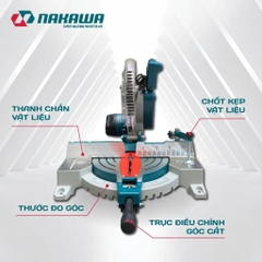 Máy cắt nhôm curoa NAKAWA NK-CN1850