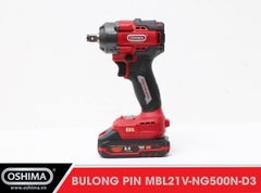 Mở bu lông pin lithium Oshima MBL21V-NG500N-D3 (Thân Máy)