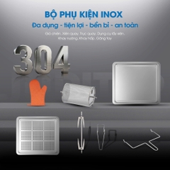 Nồi chiên hơi nước Kalite Jupiter Pro – Công nghệ hơi nước 3S siêu tốc, dung tích lớn 18L