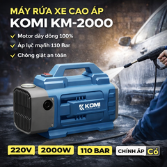 Máy rửa xe 2000W Komi KM-2000