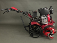 Máy xới đất 2 cầu trước Huspanda HCT186DE (Động cơ dầu 186FA- Estart)
