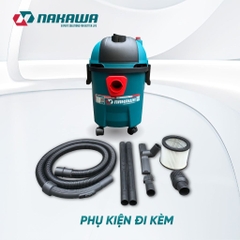 Máy hút bụi công nghiệp NAKAWA NK-VC1715PRO (1.7Kw-15L)