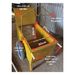 Xe Rùa 2 Bánh , Xe Đẩy , Xe Tời Vật Liệu Xây Dựng