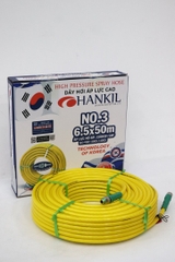 Ống nhựa PVC Hankil No.3 6.5mm x 50m Vàng