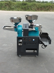 Bộ máy xát nghiền gạo Huspanda HNF680I (Motor HPN3000 - Sàng lọc sạn rung) Cối xát nghiền Inox