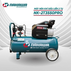 Máy Nén Khí đầu liền 2 tụ NAKAWA NK-2T3550PRO 2625W 50L