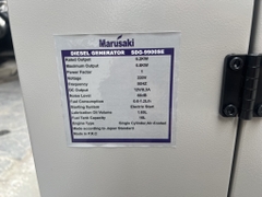 Máy Phát Điện Chạy Dầu 6.8Kw Marusaki SDG-9900SE 220V