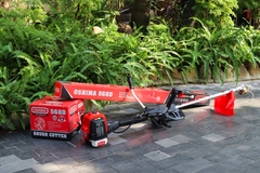 Máy cắt cỏ OSHIMA 568D 2.3kW Đỏ-đen 2 thì (rời, chết)