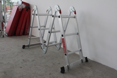 Thang nhôm xếp Oshima T4D-3 Xanh đậm (4 đoạn, 3 bậc)