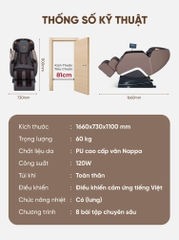 Ghế massage Queen Crown QA35