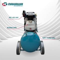 Máy Nén Khí đầu liền 2 tụ NAKAWA NK-2T3550PRO 2625W 50L