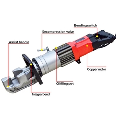 Máy Uốn Sắt Thủy Lực Cầm Tay JITTO HRB-22