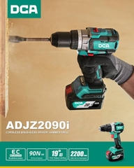 Máy Khoan Vặn Vít Dùng Pin DCA ADJZ2090i 20V 90Nm 2 Pin 4.0Ah Có Búa Khoan Gỗ 52mm