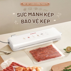 Máy hút chân không Masuto MSSMASTER - Công suất lớn 240W, Lực hút -60kPa, Đường hàn kép