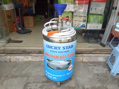 Bình bọt tuyết rửa xe 80L inox 304 Lucky Star BBS-80L, áp suất 3 bar dùng cho tiệm rửa xe