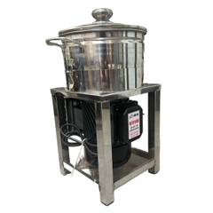 Máy Xay Đa Năng 1100w - 220v Nồi To Inox Dao Thả 3 Cánh Kèm Dao Đánh Ruốc Inox Thương Hiệu Linh Linh 100% Dây Đồng Bảo Hành 12 Tháng