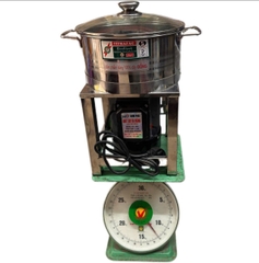 Điện Máy Minh Thành HD - Máy Xay Đa Năng 1.1kw Nồi 24cm Inox Dao Thả 2 Cánh Thương Hiệu NINH PHÁT 100% Dây Đồng Bảo Hành 12 Tháng Điện Áp: 220V/50Hz