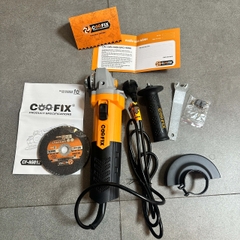 MÁY MÀI GÓC COOFIX CF-AG012 PHI ĐÁ 100MM CÔNG SUẤT 750W CÔNG TẮC TRƯỢT TẶNG KÈM 5 ĐÁ CẮT CHÍNH HÃNG