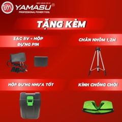 MÁY CÂN BẰNG LASER 5 TIA XANH YAMASU YSM-155 SIÊU SÁNG