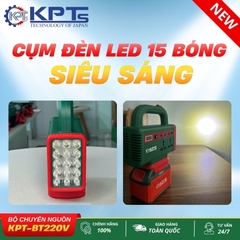BỘ CHUYỂN ĐỔI NGUỒN THÂN ĐẾ CHUYỂN ĐỔI NGUỒN CHÂN PIN PHỔ THÔNG KHÔNG KÈM PIN KPTs KPT-BT220V TỪ PIN SANG ĐIỆN 220V CÔNG SUẤT 150W DÙNG CHO TẤT CẢ THIẾT BỊ ĐIỆN TIỆN DỤNG MỌI LÚC MỌI NƠI CÓ ĐÈN PIN CHIẾU SÁNG