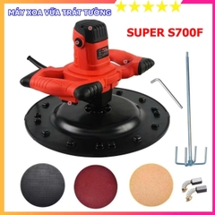 Máy Xoa Vữa Trát Tường  S700F - 980w - 220v 6 Tốc Độ Thuong Hiệu SUPER Bảo Hành Chính Hãng
