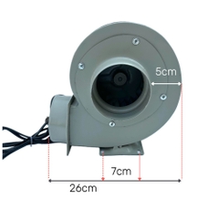 QUẠT SÊN HÚT BẾP THAN KHÔNG KHÓI CÔNG SUẤT 80W HÚT KHÓI BỤI MÙI THÔNG HƠI KHÍ THÔNG GIÓ PHÒNG BẾP