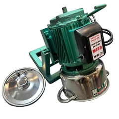 MÁY XAY THỊT CÁ CUA MÁY XAY ĐA NĂNG 900W NỒI ĐÁY BẰNG 18CM 2 DAO KÈM QUE RUỐC INOX