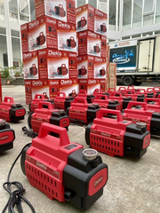 MÁY RỬA XE GIA ĐÌNH CÓ CHỈNH ÁP DDEKO DK-P2000 2500W 120BAR 10L