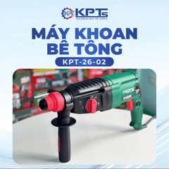 Máy Khoan Đục 3 Chức Năng KPTs KPT-26-02 1100W Khoan Bê Tông 26mm