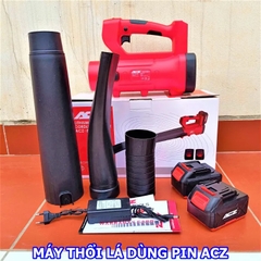 MÁY THỔI LÁ DÙNG PIN ACZ ACZ-8877 21V 5CELL CÓ CHỈNH TỐC