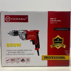 MÁY KHOAN BẮT VÍT 850W 3 TẦNG RĂNG YAMASU YMS-13 1450V/P 13MM