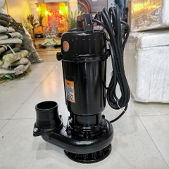 MÁY BƠM CHÌM NƯỚC THẢI BƠM TÕM ĐEN 1500W QDX32-12-1.5 ỐNG XẢ 76 LƯU LƯỢNG 32M3/H MAX 12 BƠM HÚT NƯỚC THẢI SINH HOẠT AO HỒ TƯỚI TIÊU DÂN DỤNG
