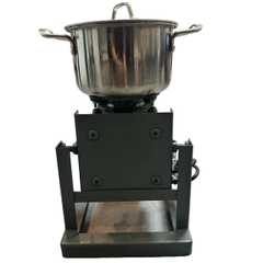 MÁY XAY THỊT CÁ CUA MÁY XAY ĐA NĂNG 370W NỒI ĐÁY BẰNG 16CM 2 DAO KÈM QUE RUỐC INOX