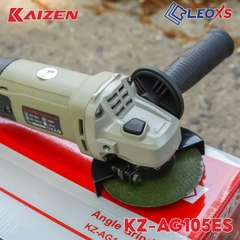 Máy Mài Góc 100mm KAIZEN KZ-AG105ES 1000W Công Tắc Hãm Điều Tốc 6 Cấp 11000rpm