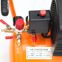 MÁY NÉN KHÍ CÓ DẦU LUCKY H24L 2HP 24L ISO 9001