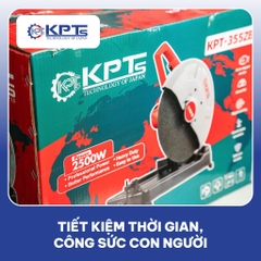 Máy Cắt Sắt KPTs KPT-355ZB 355mm 2500W Chính Hãng, Tốc Độ 3900 V/P Cắt Khỏe Ít Rung