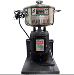 Điện Máy Minh Thành HD - Máy Xay Thịt Công Nghiệp 900w - 220v Lõi Đồng 100% Khung Thép Nồi 20cm Dao 2 Cánh Inox Tặng Thanh Ruốc Bảo Hành 12 Tháng