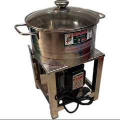 Điện Máy Minh Thành HD - Máy Xay Đa Năng 1.1kw Nồi 24cm Inox Dao Thả 2 Cánh Thương Hiệu NINH PHÁT 100% Dây Đồng Bảo Hành 12 Tháng Điện Áp: 220V/50Hz