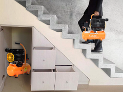 MÁY NÉN KHÍ SẠCH 9L MÁY NÉN KHÍ KHÔNG DẦU LUCKY H9L 3/4HP 9L ISO 9001