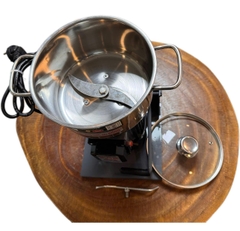 Điện Máy Minh Thành HD - Máy Xay Thịt Công Nghiệp 900w - 220v Lõi Đồng 100% Khung Thép Nồi 20cm Dao 2 Cánh Inox Tặng Thanh Ruốc Bảo Hành 12 Tháng